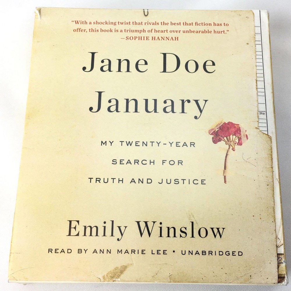 Jane Doe January by Emily Winslow Audio Book CD